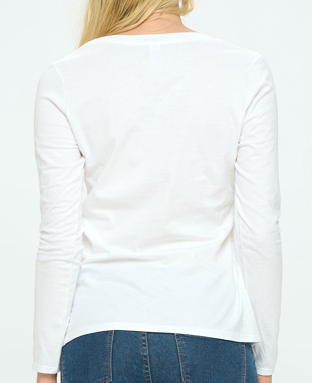 No Mud No Lotus T-Shirt in White